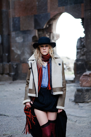 Illustration for article titled Elle Turkey Shoots Fashion Spread In Ruined Armenian City